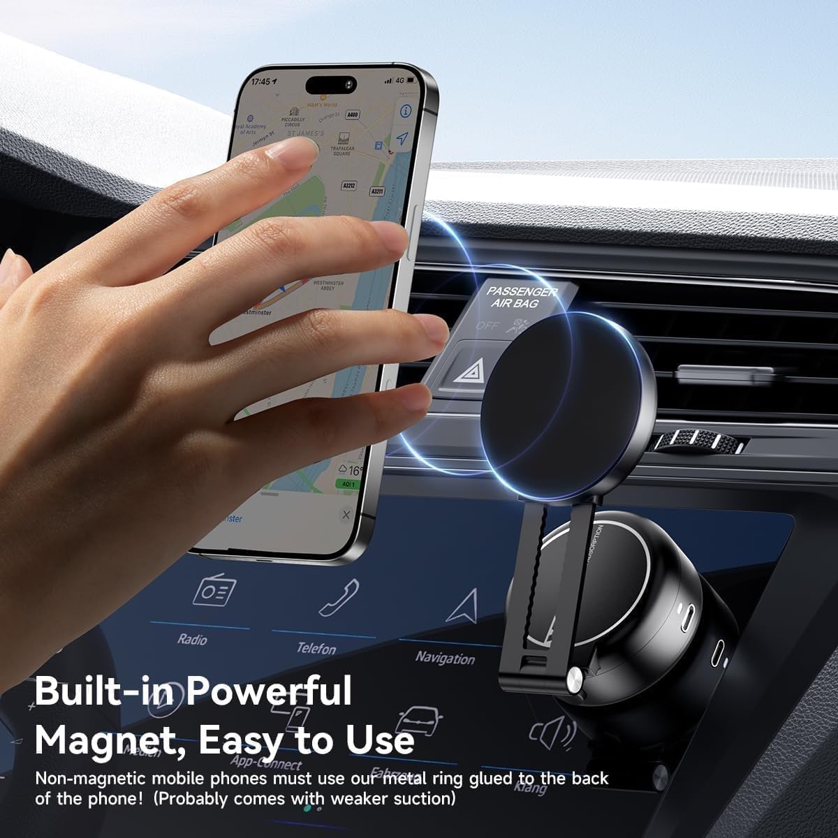 Vacuum Plus Magsafe Phone Holder