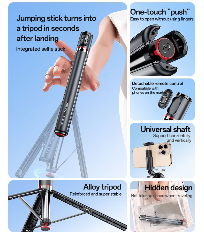 TagFit Auto-open Tripod